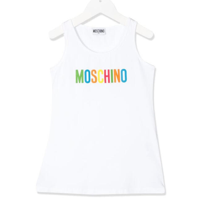 MOSCHINO(モスキーノ)のMOSCHINO KIDS ロゴタンクトップ レディースのトップス(タンクトップ)の商品写真