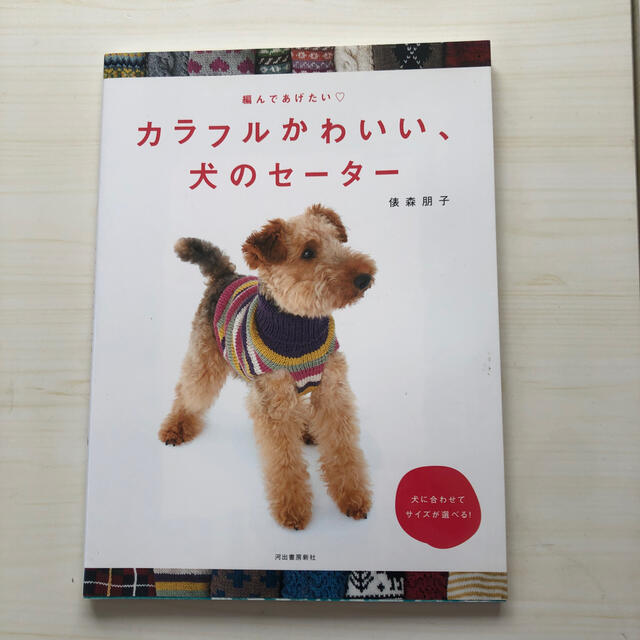 カラフルかわいい、犬のセ－タ－ 編んであげたい エンタメ/ホビーの本(趣味/スポーツ/実用)の商品写真