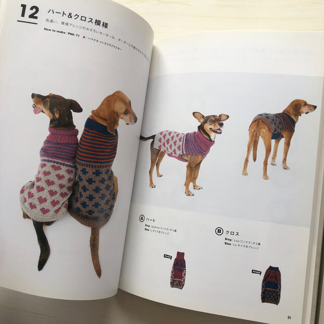 カラフルかわいい、犬のセ－タ－ 編んであげたい エンタメ/ホビーの本(趣味/スポーツ/実用)の商品写真