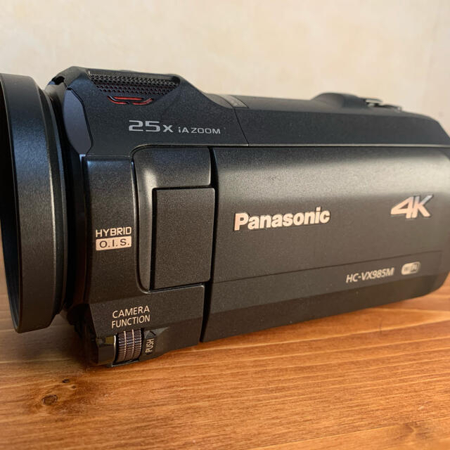 Panasonic(パナソニック)の【生産終了】Panasonic HC-VX985M 4Kビデオカメラ  スマホ/家電/カメラのカメラ(ビデオカメラ)の商品写真