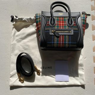 セリーヌ(celine)の新品‼️ セリーヌ　バッグ　超レア　ナノラゲージ(ショルダーバッグ)