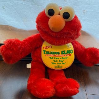 セサミストリート(SESAME STREET)の海外製のエルモの人形(ぬいぐるみ)