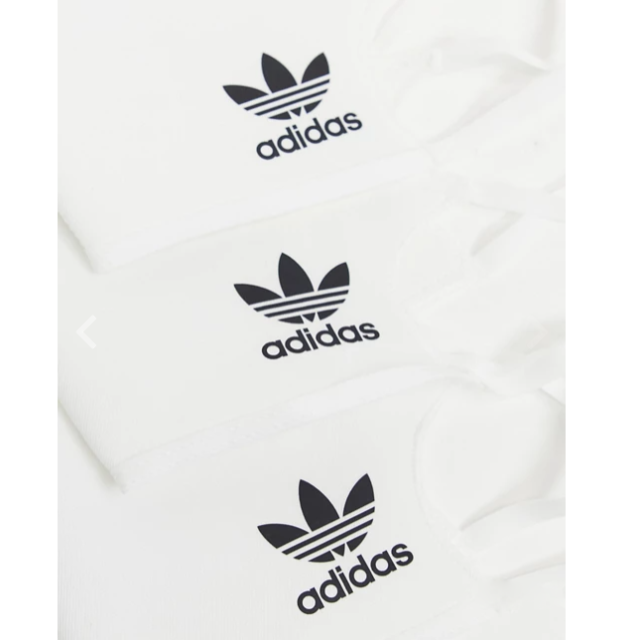 adidas(アディダス)の【adidas Originals】フェイスマスク3枚セット/ホワイト スポーツ/アウトドアのトレーニング/エクササイズ(トレーニング用品)の商品写真