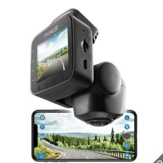 TYPE S 360度 ドライブレコーダーDRIVE360 DASHCAM(セキュリティ)