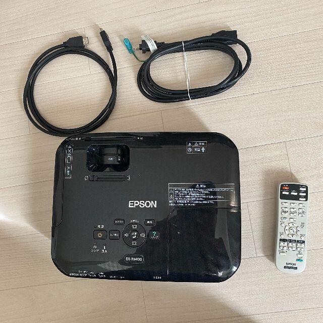 EPSON(エプソン)のEPSON エプソン　プロジェクター　EH-TW400 本体 スマホ/家電/カメラのテレビ/映像機器(プロジェクター)の商品写真