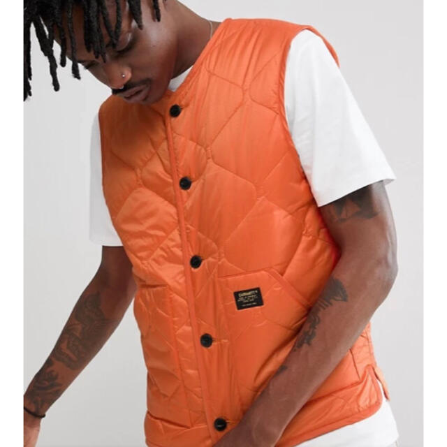 carhartt(カーハート)のcarharrt vest liner カーハート インナーベスト キルティング メンズのトップス(ベスト)の商品写真