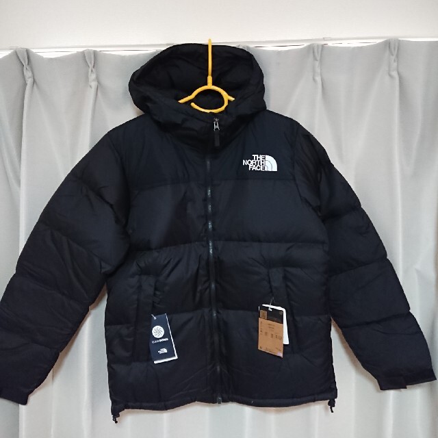 THE NORTH FACE(ザノースフェイス)のらむ様専用 ヌプシフーディ Lサイズ ブラック 直営店限定 完売 バルトロ メンズのジャケット/アウター(ダウンジャケット)の商品写真