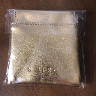 シロ(shiro)のshiro  ノベルティーポーチ　新品未使用(ノベルティグッズ)