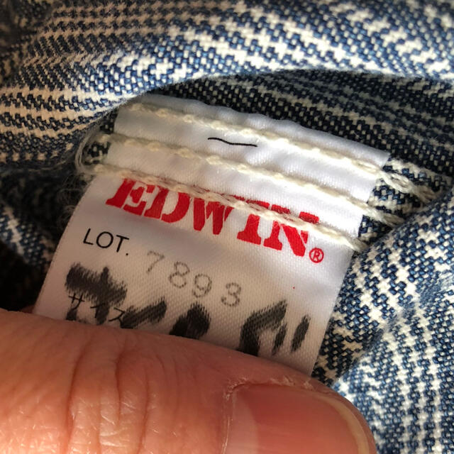 EDWIN(エドウィン)のEDWIN デニムジャケット キッズ/ベビー/マタニティのキッズ服男の子用(90cm~)(ジャケット/上着)の商品写真