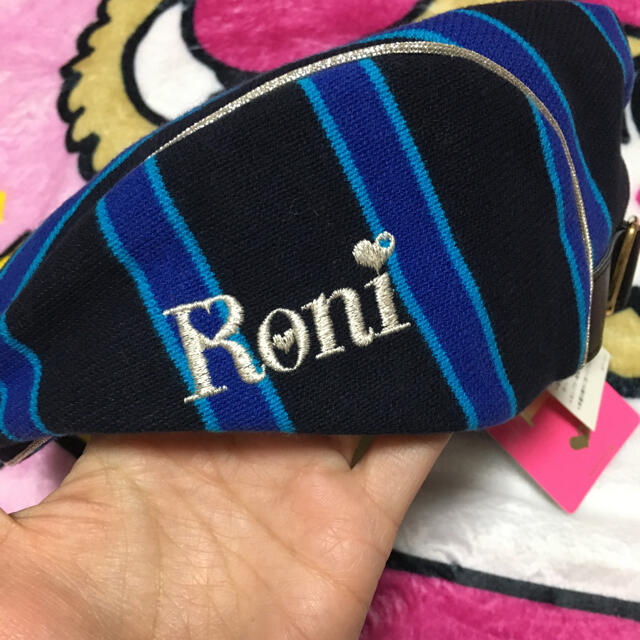 RONI(ロニィ)の新品🌸RONI🌸ハンチング帽🌸ブルー🌸54~56 キッズ/ベビー/マタニティのこども用ファッション小物(帽子)の商品写真