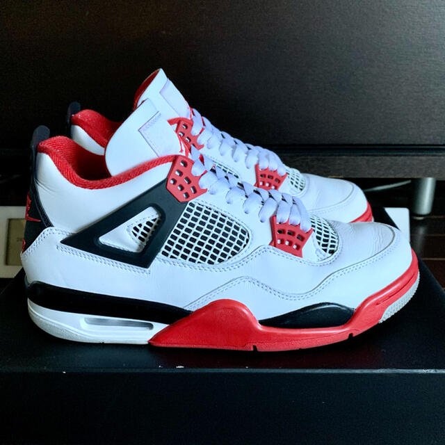 NIKE AIR JORDAN 4 RETRO FIRE RED 26.0cm