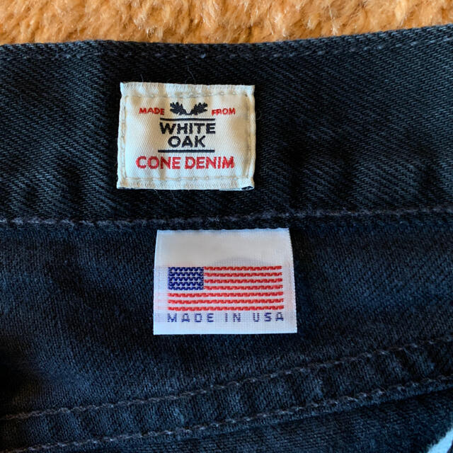 Levi's 511 W31ブラック ホワイトオーク　Made in USA | フリマアプリ ラクマ