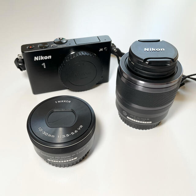 Nikon 1 J4 ダブルズームキット ブラックミラーレス一眼