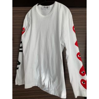 コムデギャルソン(COMME des GARCONS)のコムデギャルソン　PLAY ロングTシャツ(Tシャツ/カットソー(七分/長袖))