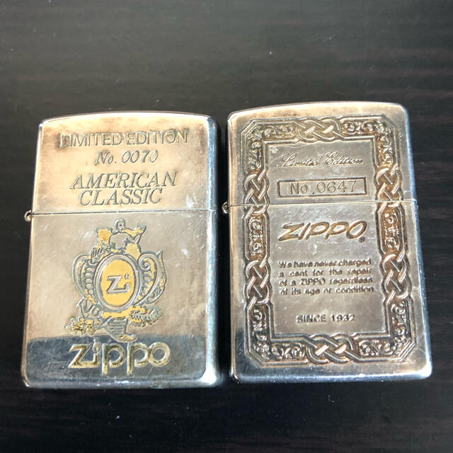 ジッポーZippo クラシカル ライター ２点セット