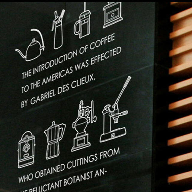 ウォールステッカー　coffee カフェ インテリア/住まい/日用品の文房具(シール)の商品写真