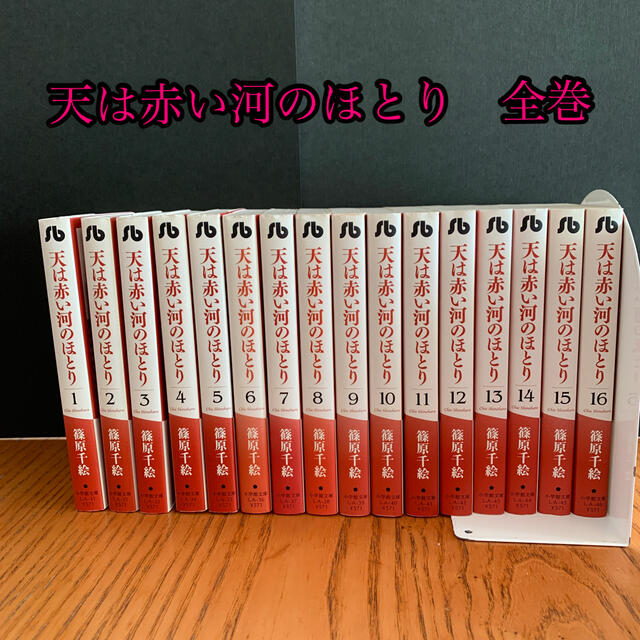 小学館(ショウガクカン)の天は赤い河のほとり　全巻 エンタメ/ホビーの漫画(全巻セット)の商品写真