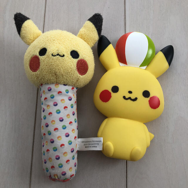 ポケモン ほぼ使用してません モンポケ ピカチュウ 赤ちゃんのおもちゃセットの通販 By まちゃこ S Shop ポケモンならラクマ