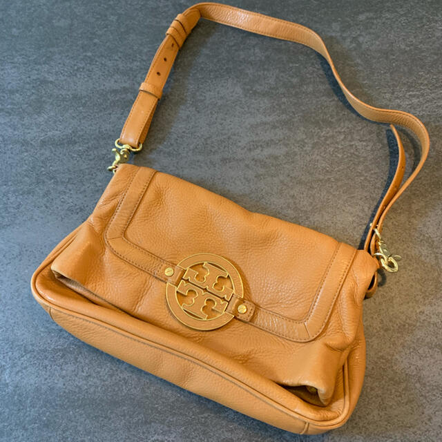 TORY BURCH 2way キャメルショルダーバック