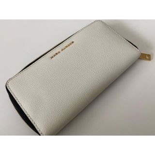 マークバイマークジェイコブス(MARC BY MARC JACOBS)の再々値下げ！★必見★正規品 MARC JACOBS 長財布 白 ネイビー(財布)