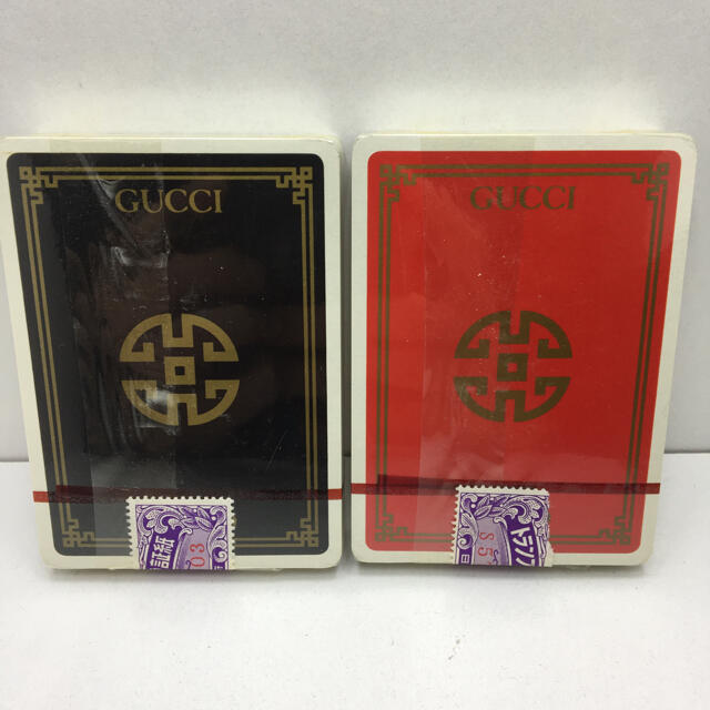 Gucci - 未使用品 オールドグッチ トランプ 2組セット ヴィンテージ
