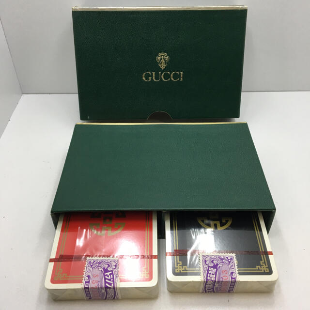 Gucci - 未使用品 オールドグッチ トランプ 2組セット ヴィンテージ