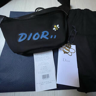 19SS Dior × kaws コラボ ウエストポーチ ボディバッグ - www