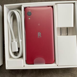 ラクテン(Rakuten)の楽天mini クリムゾンレッド(スマートフォン本体)