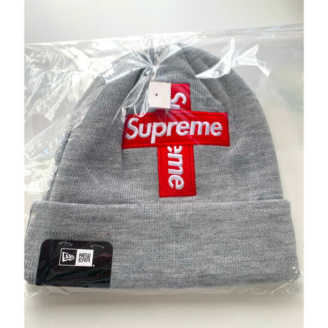 supreme New Era Cross Box Logo Beanie