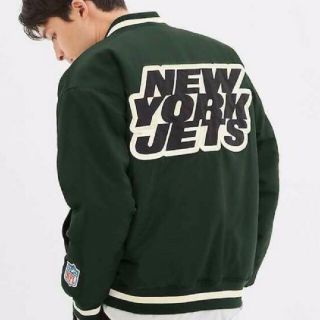 新品 NFL JETS ジェッツ フルジップジャンパー S（日本M）