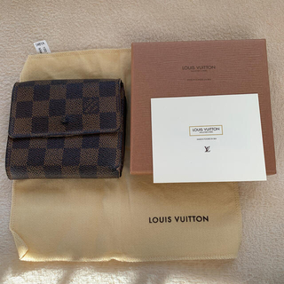 ルイヴィトン(LOUIS VUITTON)のルイヴィトン　ダミエ　財布　箱あり(財布)