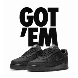 ナイキ(NIKE)のナイキ  ステューシー　エアフォース1  NIKE stussy(スニーカー)