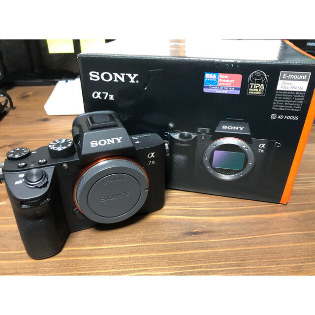 SONY(ソニー)のSONY α7Ⅲ ボディ スマホ/家電/カメラのカメラ(ミラーレス一眼)の商品写真