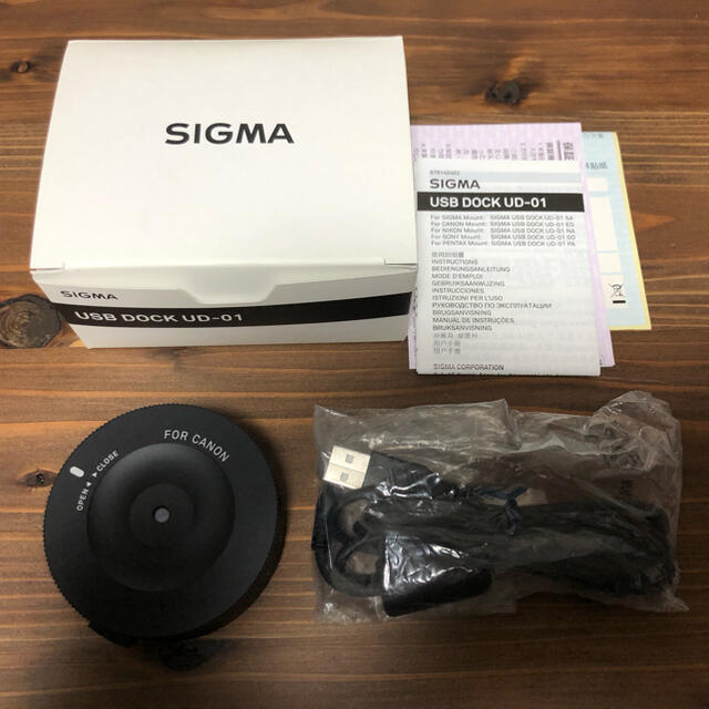 SIGMA(シグマ)のSIGMA USB DOCK UD-01 canon スマホ/家電/カメラのカメラ(その他)の商品写真