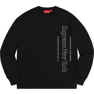 supreme スウェット サイドクルーネック M