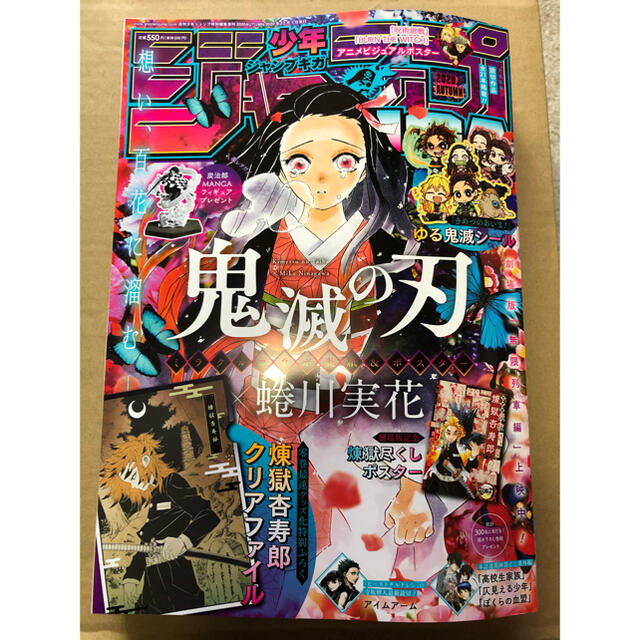 集英社(シュウエイシャ)の少年ジャンプ　ギガ　鬼滅の刃 エンタメ/ホビーのおもちゃ/ぬいぐるみ(キャラクターグッズ)の商品写真