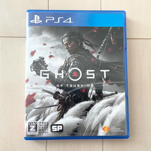 PlayStation4(プレイステーション4)のGhost of Tsushima（ゴースト・オブ・ツシマ） PS4 エンタメ/ホビーのゲームソフト/ゲーム機本体(家庭用ゲームソフト)の商品写真