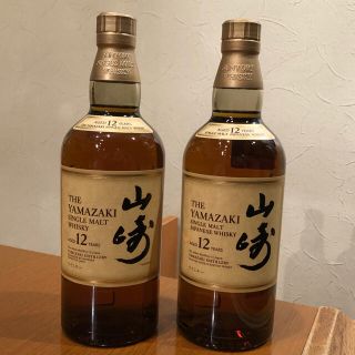 サントリー(サントリー)のサントリーウイスキー山崎12年2本(箱なし)(ウイスキー)