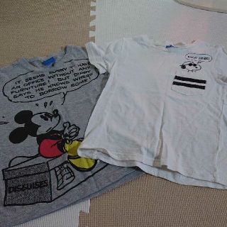 ディズニー(Disney)の半袖  Tシャツ  130  男の子(Tシャツ/カットソー)