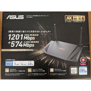 エイスース(ASUS)のASUS RT-AX56U　無線LANルーター　 使用日数：1日　　(PC周辺機器)