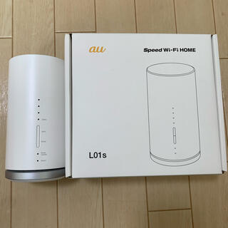 エーユー(au)のspeed wi-fi HOME  L01s(その他)