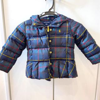 ポロラルフローレン(POLO RALPH LAUREN)のラルフローレン　100センチ　女の子　ダウンコート(ジャケット/上着)