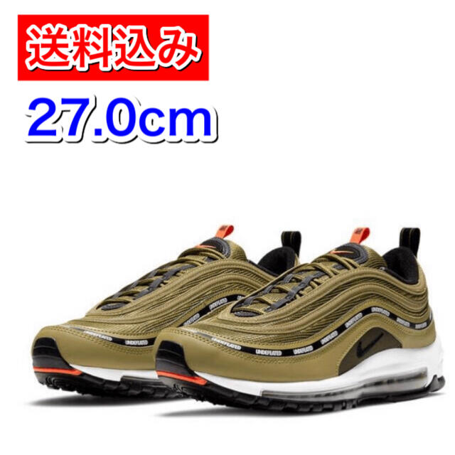 UNDEFEATED NIKE AIR MAX 97 Olive 27.0cm
