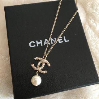 シャネル(CHANEL)の【グレイスワン様専用】CHANEL ネックレス　パール(ネックレス)