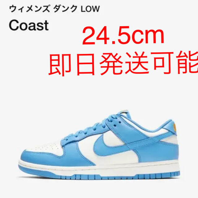 NIKE(ナイキ)のNIKE WMNS DUNK LOW COAST 24.5 メンズの靴/シューズ(スニーカー)の商品写真