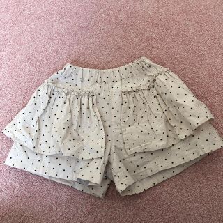 ブリーズ(BREEZE)のアプレレクール　水玉キュロットパンツ　130(パンツ/スパッツ)