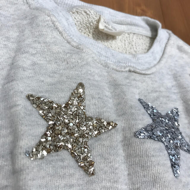 ZARA KIDS(ザラキッズ)のZARA トレーナー キッズ/ベビー/マタニティのキッズ服女の子用(90cm~)(Tシャツ/カットソー)の商品写真