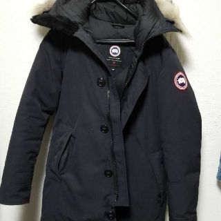 カナダグース(CANADA GOOSE)の★美品★カナダグース　ジャスパー(ネイビー)　Mサイズ(ダウンジャケット)