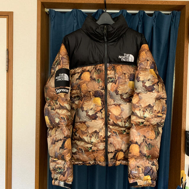 supreme north face 枯葉 ヌプシ