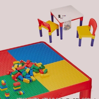 2in1 ビルディングテーブル&チェア(積み木/ブロック)